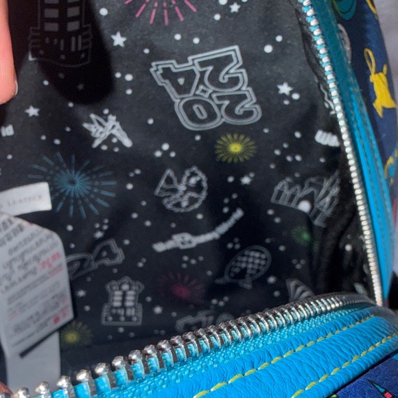 Loungefly Black Backpack with Starry Accents - Picture 3 of 5